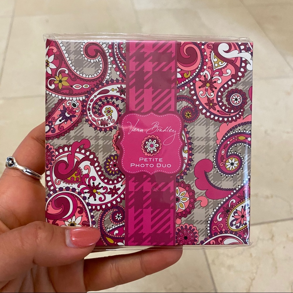 Vera Bradley Petite Photo Duo Paisley Meets Plaid